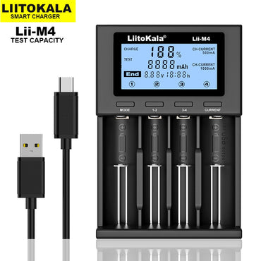 LiitoKala battery Charger AA AAA