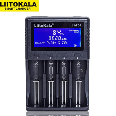 Liitokala Battery Charger 3.7V 1