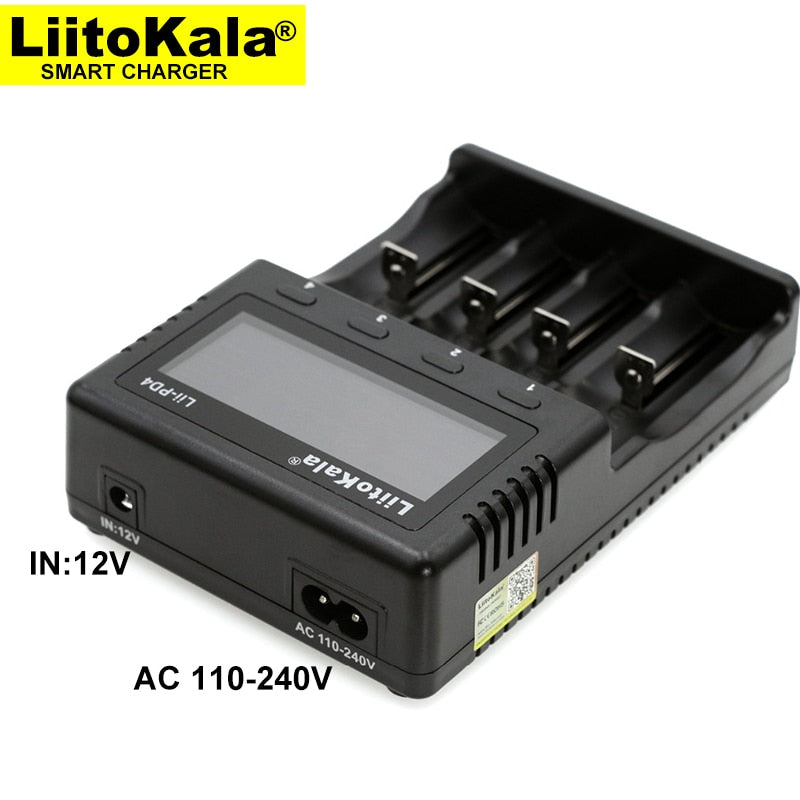 Liitokala Battery Charger 3.7V 1