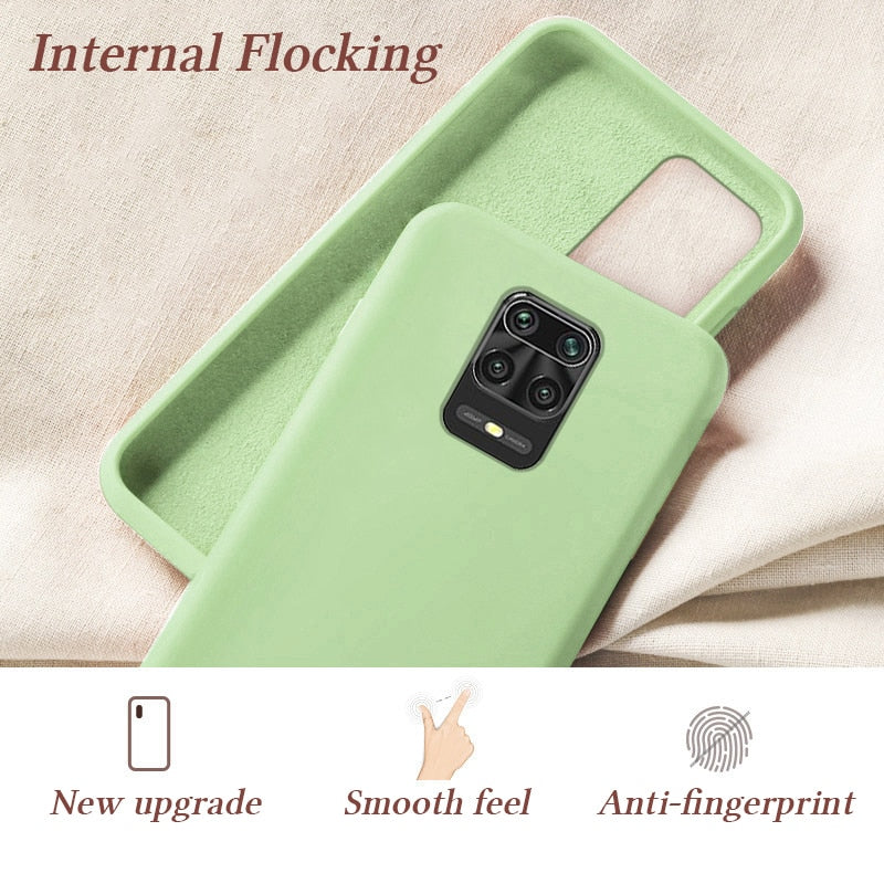 Liquid silicone Shockproof Case For Xiaomi