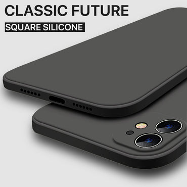 Soft Liquid Silicone Case For iPhone