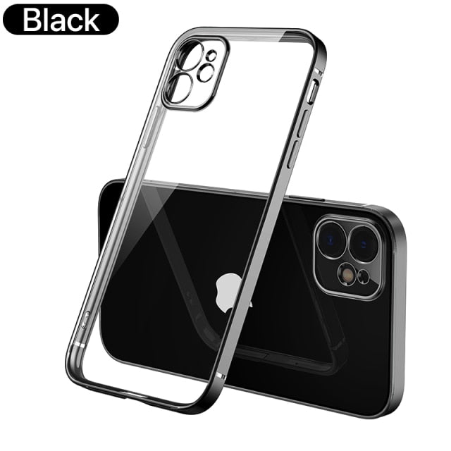 Luxury Transparent Case for iPhone