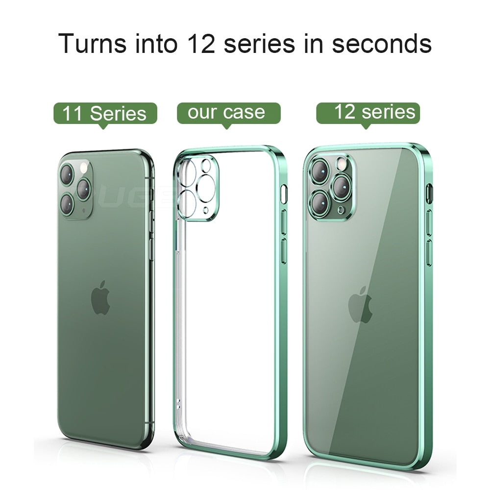 Luxury Transparent Case for iPhone