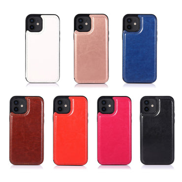 Luxury Wallet Leather Case For iPhone