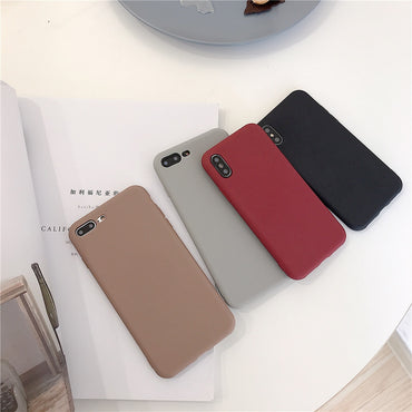 Matte Silicone Phone Case For Huawei