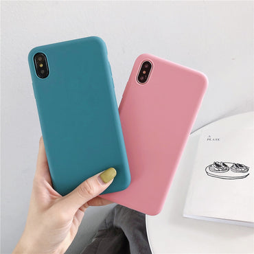 Matte Silicone Phone Case For Huawei