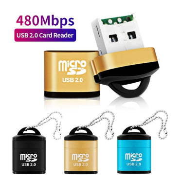 High Speed USB 2.0 Micro SD Memory Card Reader