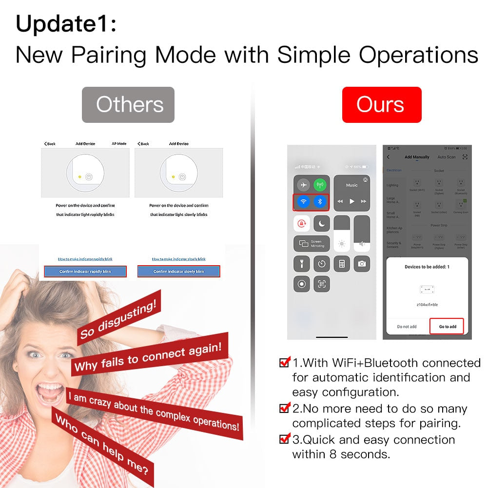 Moes Wifi Smart Light Switch DIY Breaker Module