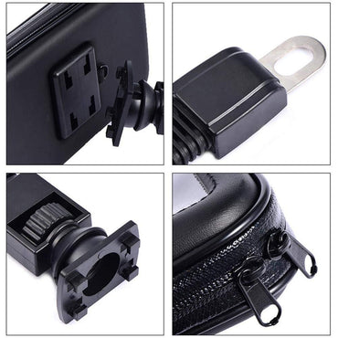 Motorcycle Waterproof Bag  Rear View Mirror Mount