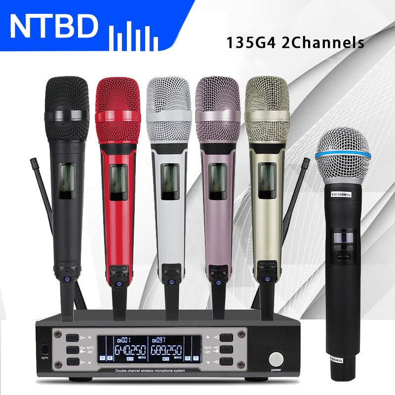 NTBD Dual Wireless Microphne High Quality