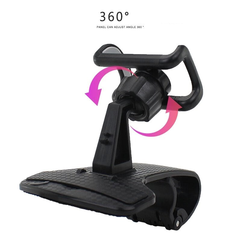 HUD Car Dashboard Phone Adjustable  stand 360°