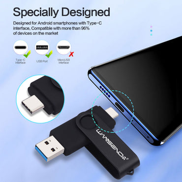 WANSENDA USB 3.0 And TYPE C USB