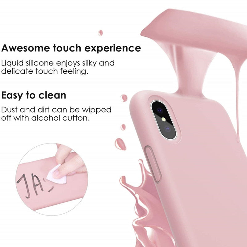 Original Silicone Case for Apple iPhone