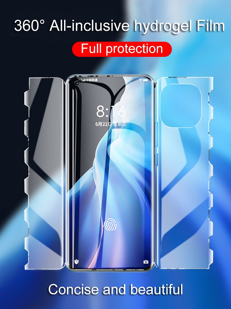 One Plus 9R Front Back Screen Protector