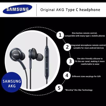 Original Samsung Earphones Type C