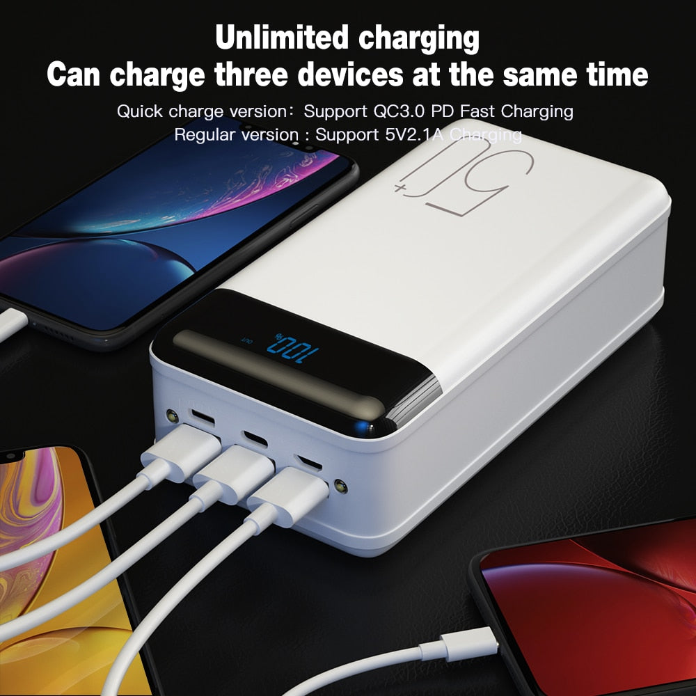 Fast Charging Power Bank 50000mAh QC 3.0