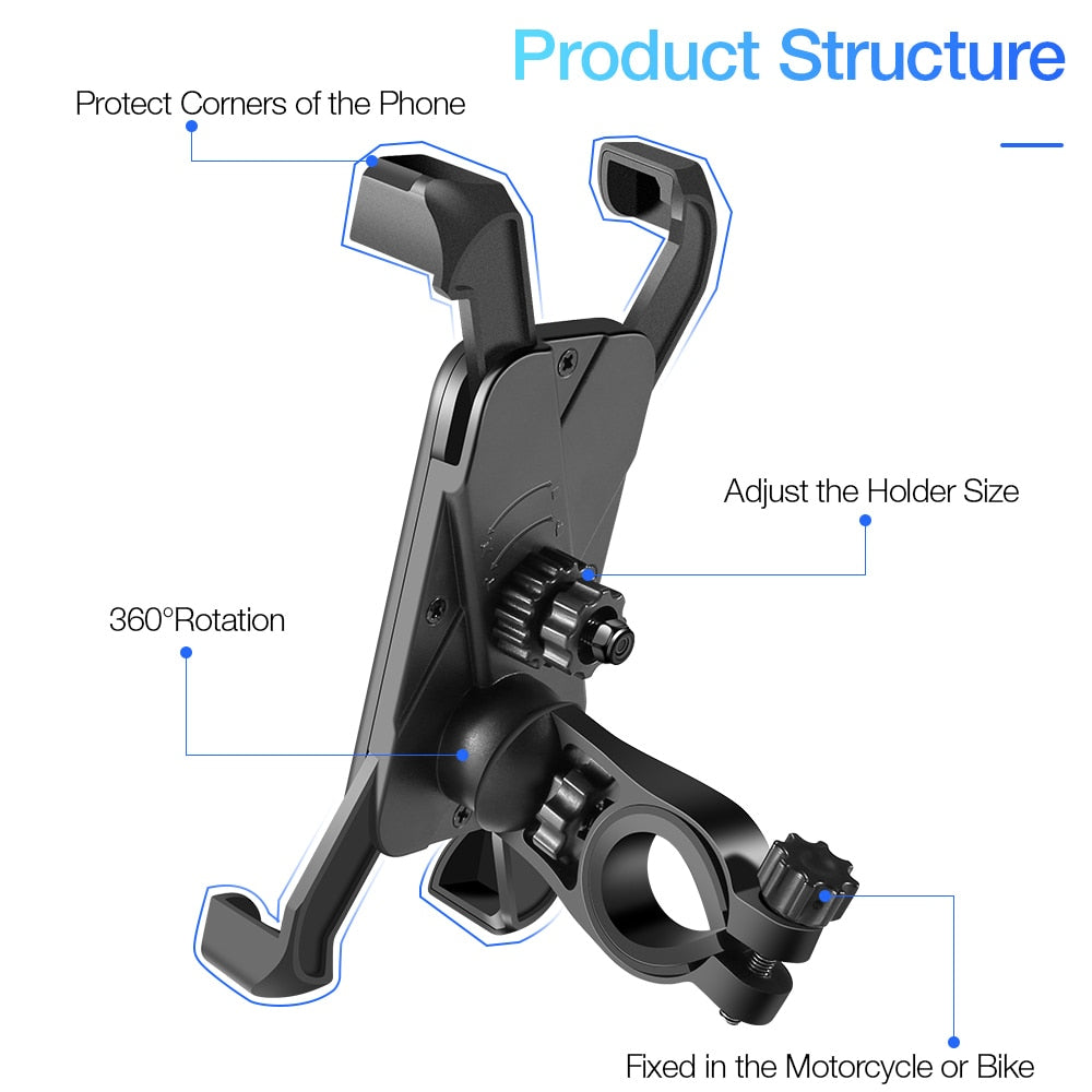 RAXFLY Bicycle Phone Holder