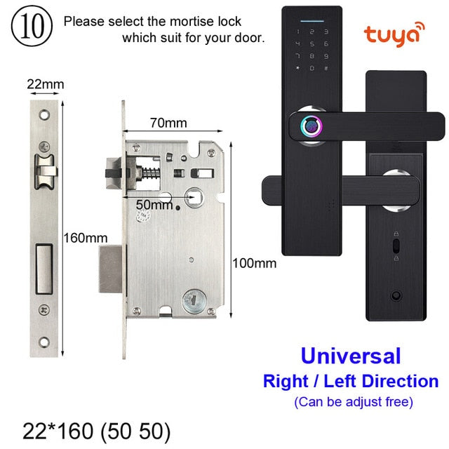 RAYKUBE Wifi Electronic Door Lock