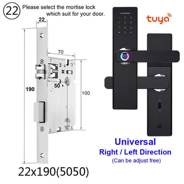 RAYKUBE Wifi Electronic Door Lock