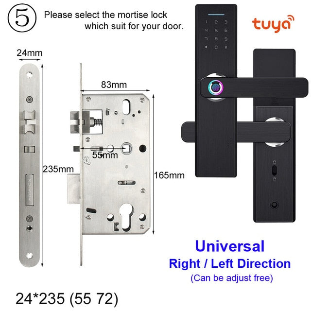 RAYKUBE Wifi Electronic Door Lock