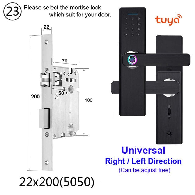 RAYKUBE Wifi Electronic Door Lock