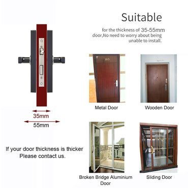 RAYKUBE Wifi Electronic Door Lock