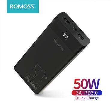 ROMOSS PPD20 50W Power Bank 20000mAh