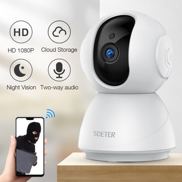 SDETER 1080P 720P Wi-Fi Security IP Camera Camera