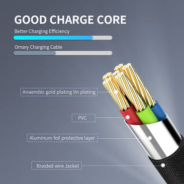 STONEGO 2 in 1 OTG Adapter Cable Nylon Braid USB 3.0 to Micro USB Type C