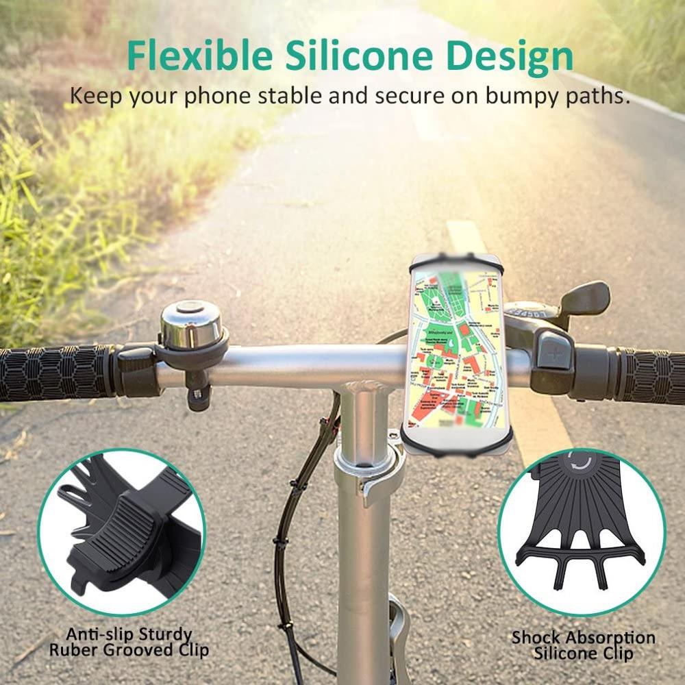 Silicone Bicycle Phone Mount