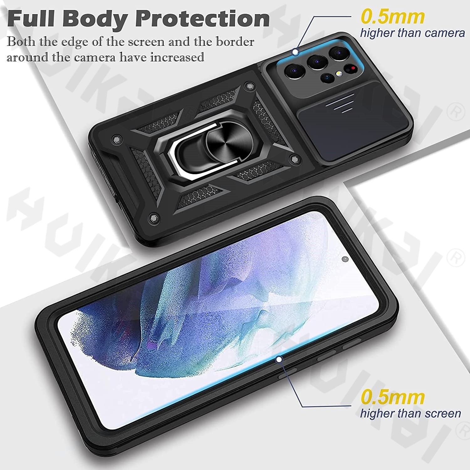 Slide Camera Lens Case for Samsung