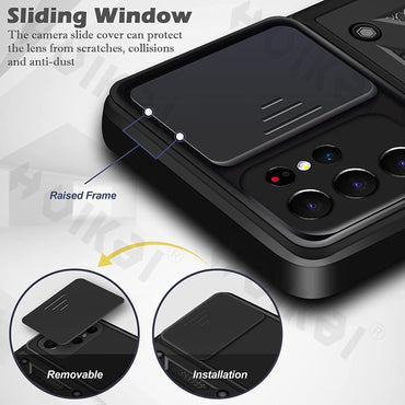 Slide Camera Lens Case for Samsung