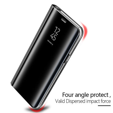 Smart Mirror Flip Case For Huawei
