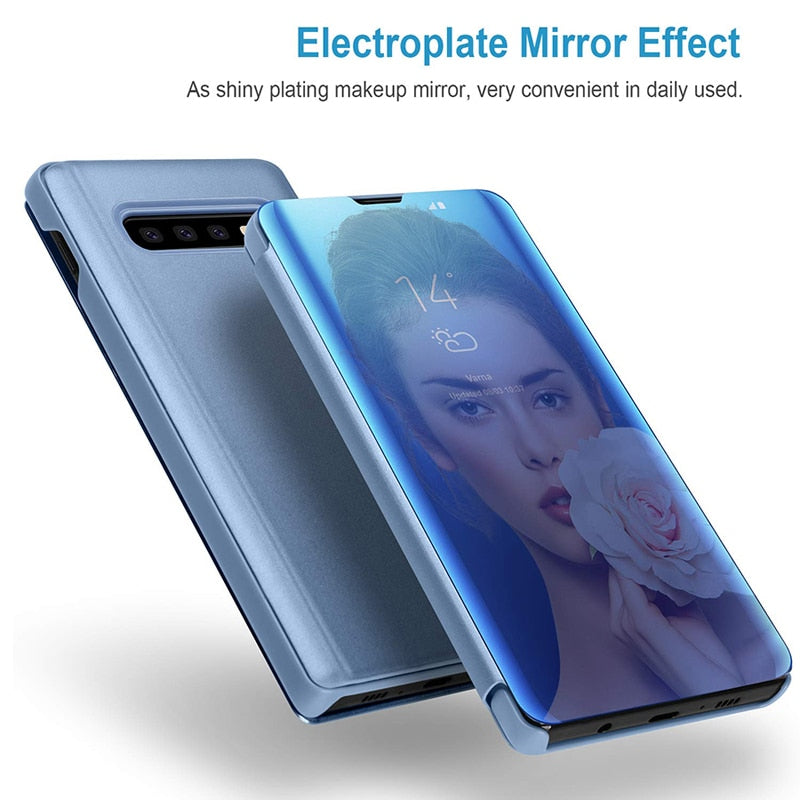 Smart Mirror Flip Case For Xiaomi