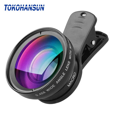 TOKOHANSUN Phone Lens Kit 0.45x Super Wide Angle & 12.5x