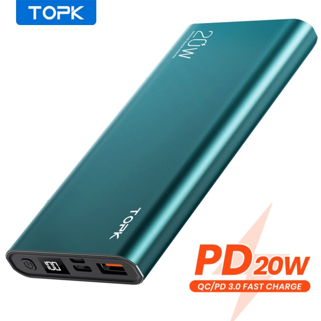 TOPK I1007P Power Bank 10000mah 20W