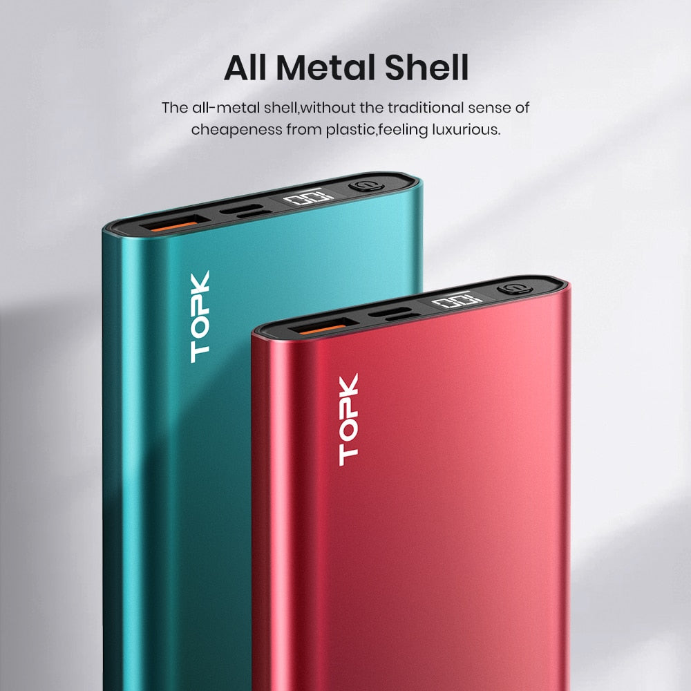 TOPK I1007P Power Bank 10000mah 20W