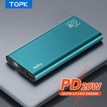 TOPK I1007P Power Bank 10000mah 20W