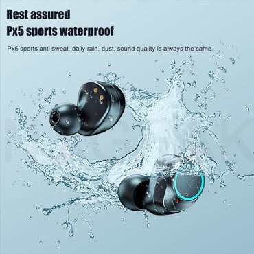 TWS Bluetooth 5.0 Earphones with 3500mAh Charging Box