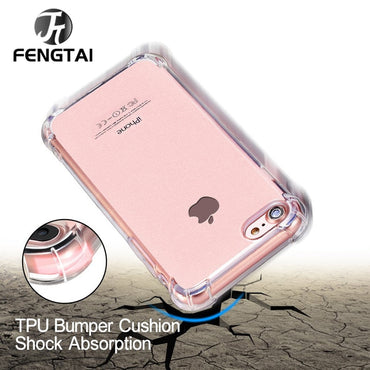 Thin Clear Transparent Case For iPhone