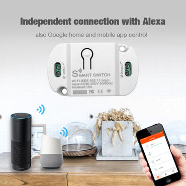 Tuya Smart Interruptor Wifi Switch Timer 10A 16A