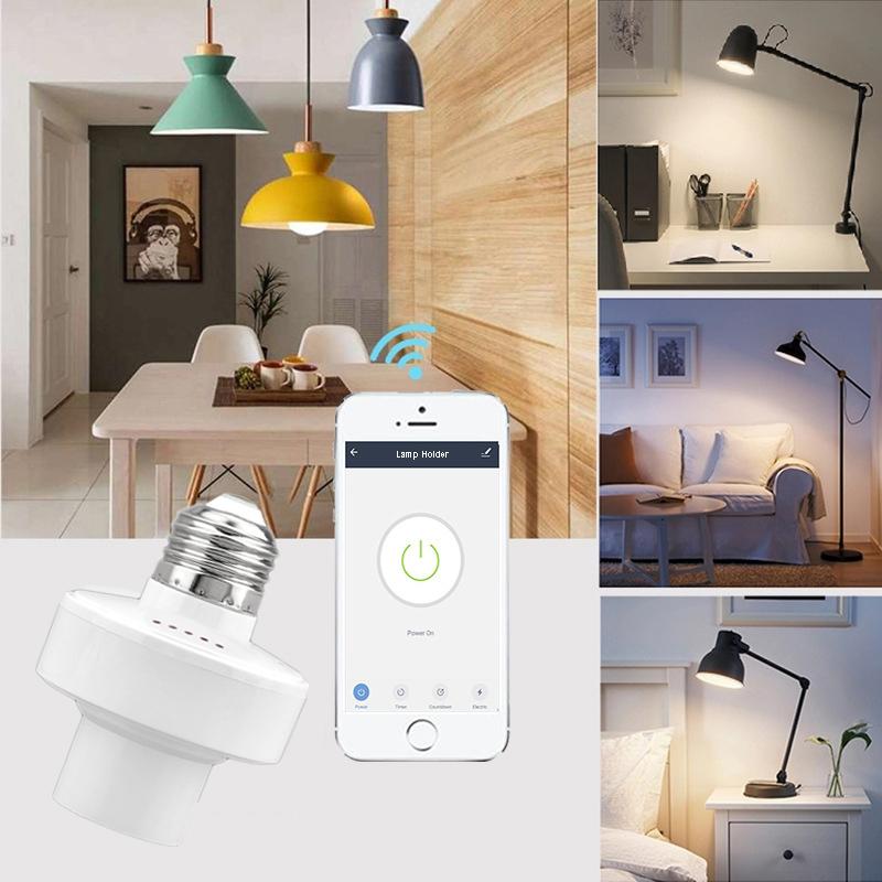 Tuya WiFi Smart Light Bulbs Adapter E27