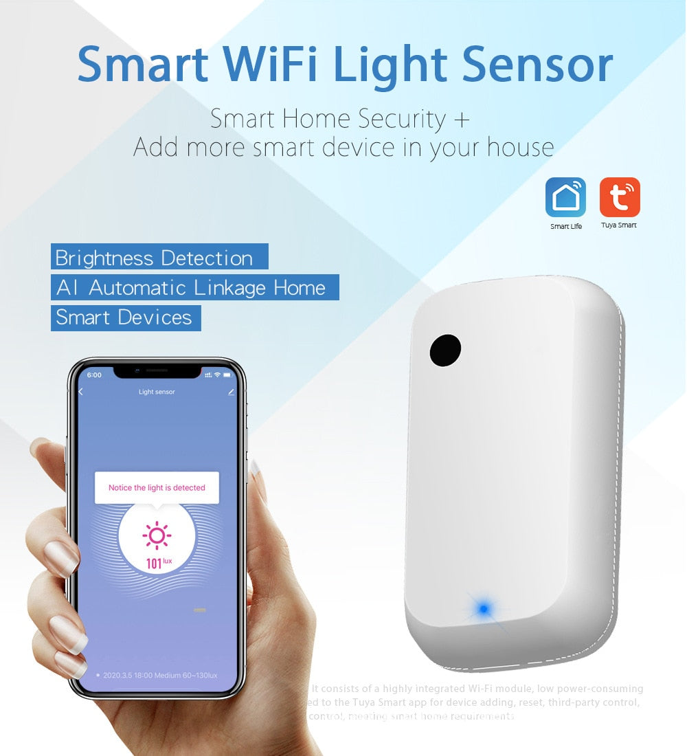 Tuya Wifi Smart Light Sensor