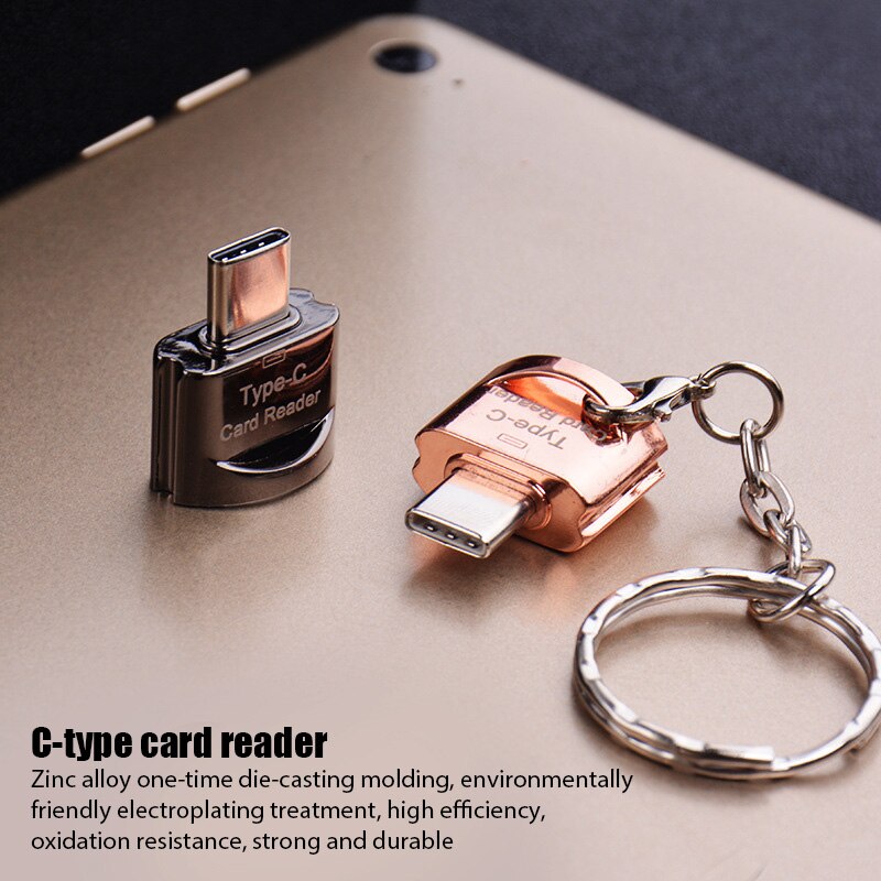 USB 3.1 High Speed OTG Type-C Card Reader USB-C TF Micro SD