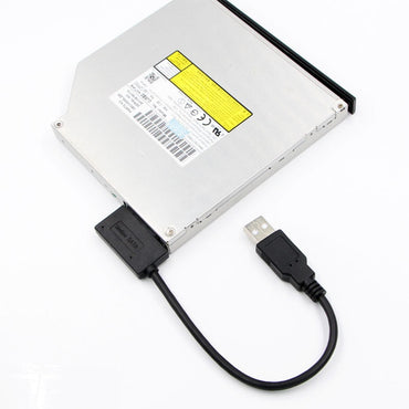 USB Adapter PC 6P 7P CD DVD Rom SATA to USB 2.0