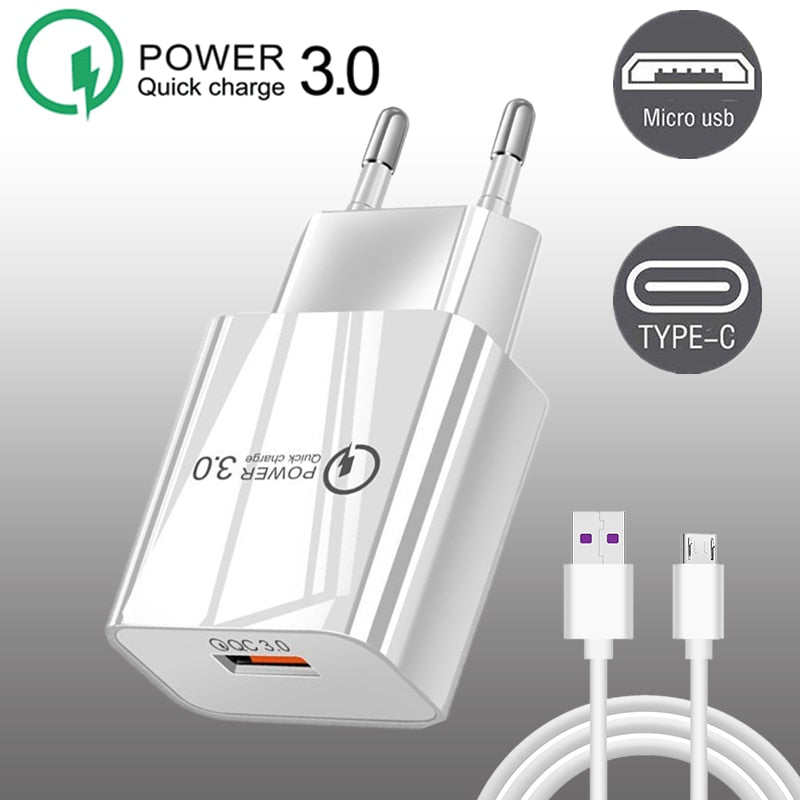 USB Quick Charger QC 3.0