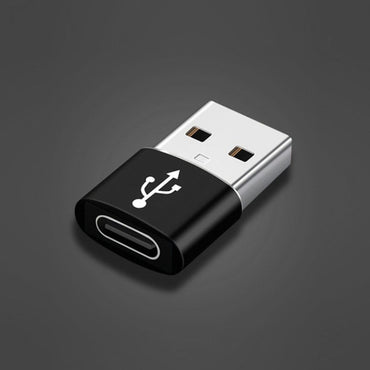 USB OTG Male To Type C Female Adapter