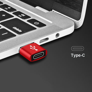 USB OTG Male To Type C Female Adapter