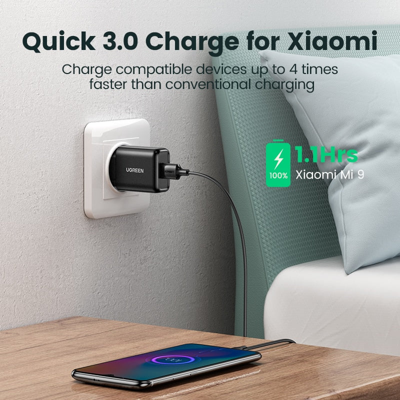 Ugreen USB Fast Charge 3.0 QC 18W