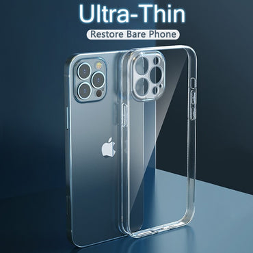 Ultra Thin Case  with Lens Protection For iPhone